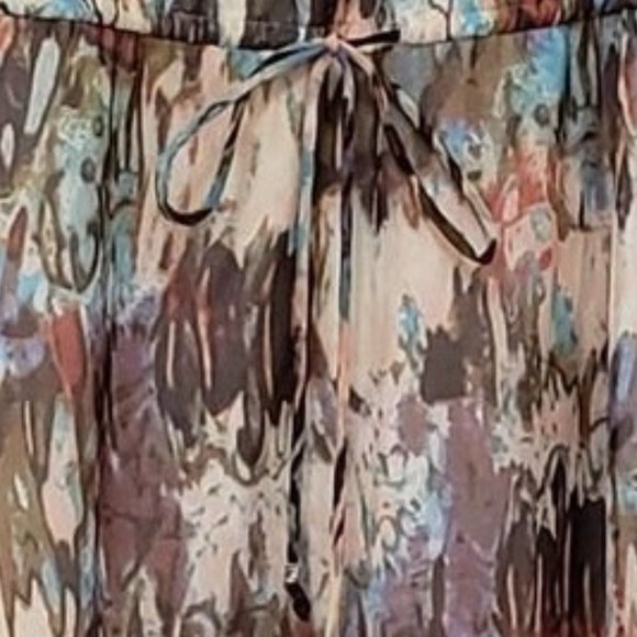 French Connection side slit maxi dress with tie detail on front and back - Picture 8 of 8